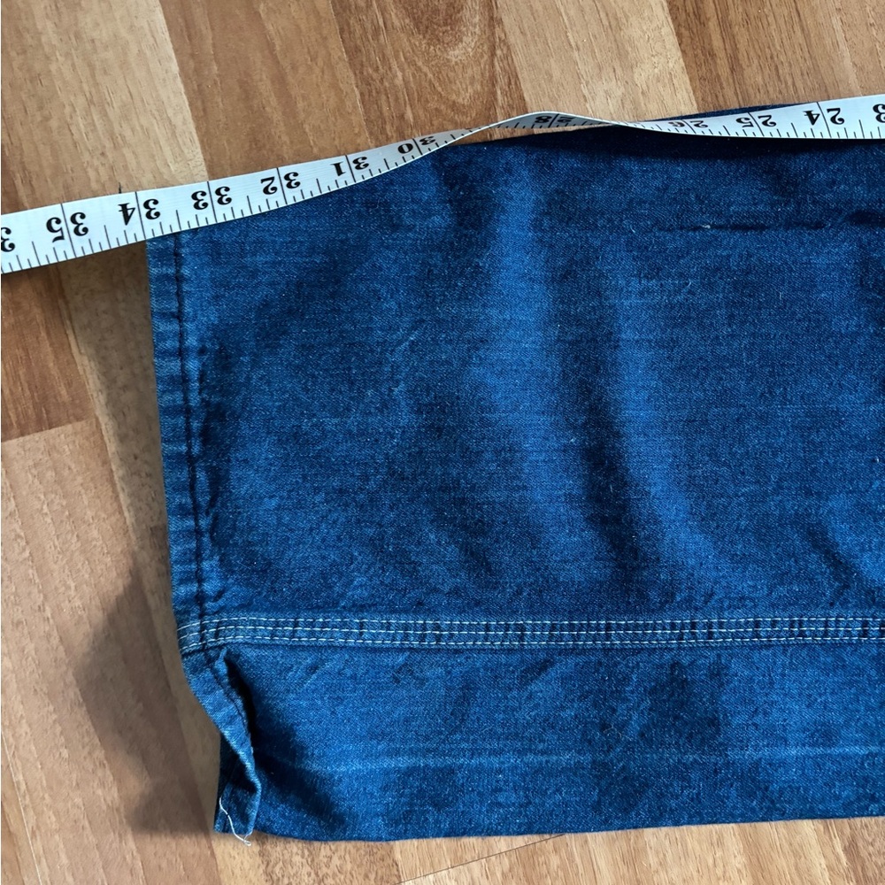 Vintage 1980s Sears Denim Overalls with Brass Accents - Picture 7 of 7